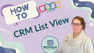 Zoho CRM List View