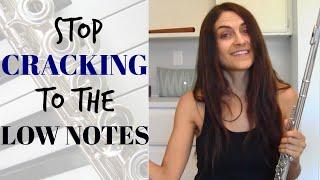 How to Stop Cracking to Low Notes When Playing High Notes on Flute