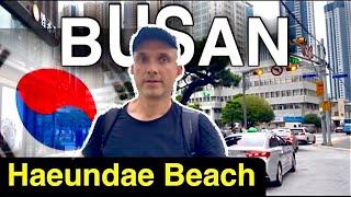  SOUTH KOREA - Haeundae Beach walk | Busan South Korea #Haeundae #SouthKorea