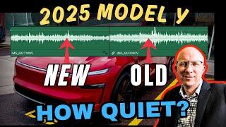 Model Y Launch Edition - First Drive! - How Quiet vs. Model 3? FSD 13.2.8 Test