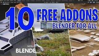 10 Free Best Addons for Blender 2024