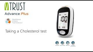 Advance Plus Strips Total Cholesterol Test Operational Tutorial