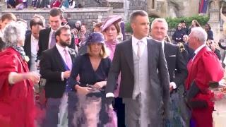 Celebs and royals arrive at Princess Eugenie and Jack's wedding