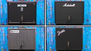 Modeling Amp Shootout - Katana VS Marshall VS Blackstar VS Fender