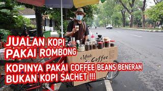 Kuliner Indonesia - Jualan Kopi Pinggir Jalan Pakai Sepeda | Kopi Viral di Bali