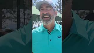 Rob Riggle on his golf round & matching outfit