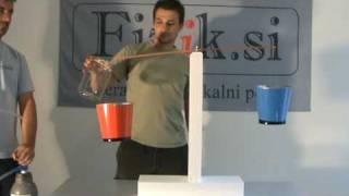 Weighing gases - physics experiment - science experiment