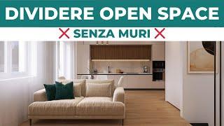 Open Space Cucina-Soggiorno: come Dividere lo Spazio Senza Muri