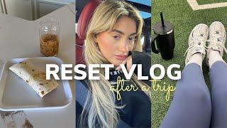 RESET VLOG unpacking, deep cleaning, working out & new clothes!!