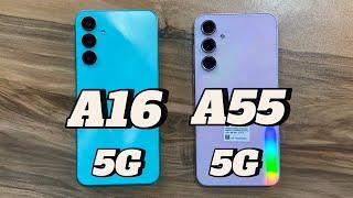 Samsung Galaxy A16 5G vs Samsung Galaxy A55 5G