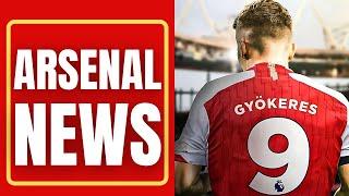 Arsenal FC NOW BID to FINISH Gyokeres SIGNING!Merino ONE STEP AWAY!️Calafiori!Nketiah!Kiwior!