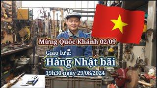 Giao lưu hàng Nhật bãi 19h30 ngày 29/08/2024 #minhtq #0909095698 #hangnhatbai