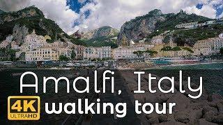 Amalfi, Italy Walking Tour in 4K