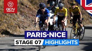 Pogačar Under Attack On The Queen Stage! | Paris-Nice 2023 Highlights - Stage 7