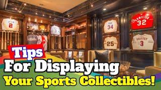 How to Display your Baseball Cards, Sports Collectibles & Memorabilia  Properly