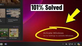 Activate Windows Watermark suddenly appeared on Screen Windows 11 / 10 - How to Get Rid Of it 