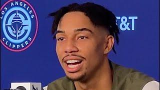 Jordan Miller Reacts To Being Rising Star And Clippers Win Against Trail Blazers