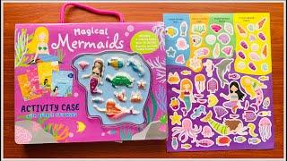 Bộ Sách Sticker 3D Hình Dán Nàng Tiên Cá Dưới Đáy Biển - Mermaid Sticker Book (Rainbow Candy)