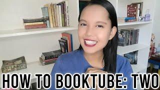 how to booktube: creating "unique" content + consistent uploads.