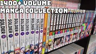 My 1400+ Volume Manga Collection