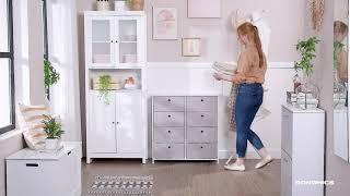 SONGMICS 4-Tier Storage Dresser ULTS24W