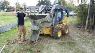 Backfilling Galvanized Fence Post Holes