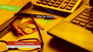 Instant Payday Loans Online (INSTANT APPROVAL 2018) NO PAPERWORK