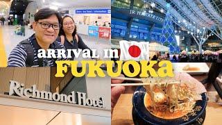 Arriving in Fukuoka: Tenjin Hotel Stay | Room Tour | Best Ramen & Hakata Christmas Market 