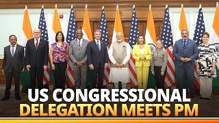 US Congressional Delegation meets PM Modi in New Delhi