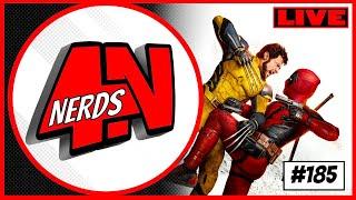 4Nerds Episode 185: Deadpool and Wolverine ROCKS, MCU Has Best Weekend in YEARS, The Final Episode