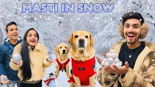 Masti In Snow With Leo & Reo | 14 Million Subscribers Celebration | Anant Rastogi