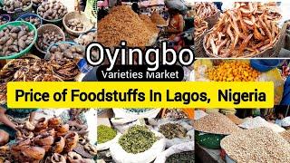 Current Price Of Foodstuffs In Lagos, Nigeria| UNEDITED MARKETVLOG