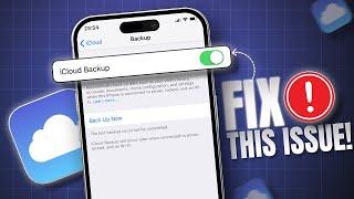 Fix iCloud Backup Couldn't Be Completed Because of Poor Network on iPhone | Solve iOS Backup Issue