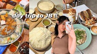 Day Trip to Johor Bahru from Singapore 2024 | cafe, shopping, food | vlog 029