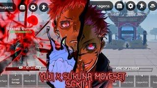 *NEW* ️YUJI X SUKUNA MOVESET SCRIPT OP | BLACK FLASH | FUGA | DOMAIN EXPANSION | CUSTOM |VFX |SFX