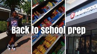 BACK TO SCHOOL PREP school supplies, hygiene shopping, and clothes | Jada Symone