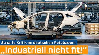 „Industriell nicht fit“: Autoboss mit scharfer Kritik an VW, BMW und Co