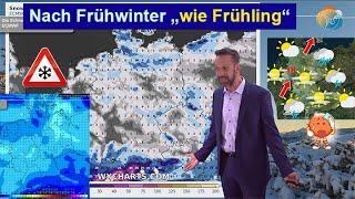 Nach Frühwinter "wie Frühling" - im Anschluss kälter. Wetter- & Schneevorhersage 20.-27.11.2024.