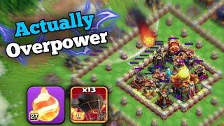 Warden Fireball Attacks with Rocketloons in Legend League | Clash Of Clans