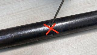 2 Tricks For The Strongest Connections On Thin Pipes That Welders Rarely Discuss