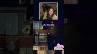 Getting jumpscared by my cat during a cozy gaming stream  #shorts #streamer #funnyvideo #catlover