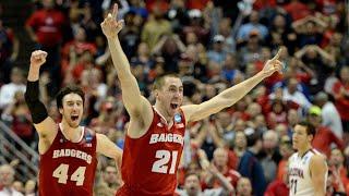 Wisconsin vs. Arizona "Badgers Advance In OT Classic" (2014 Elite Eight) Wisconsin BB Classics