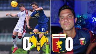 HELLAS VERONA - GENOA 0-0 |REACTION POST PARTITA CHE NOIA!!