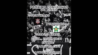 PRÓXIMO CONFRONTO DO TIMÃO. #corinthians #arenacorinthians