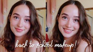 5 Minute Back to School Makeup Look! | simple & easy