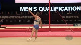 IGNATYEV Nikita (RUS) - 2015 Artistic Worlds - Qualifications Floor Exercise