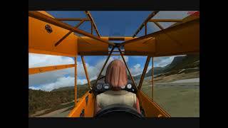 FSX- A2A Piper j3 cub TEST RUN