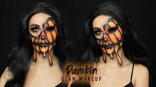 Pumpkin glam makeup - By Indy