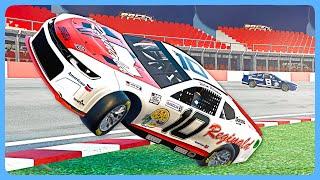 This Game Has NASCAR Next Gen! Insane Crashes!