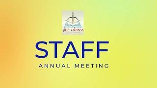 Staff Annual Meeting | The Guru Drona Science Academy Phaltan